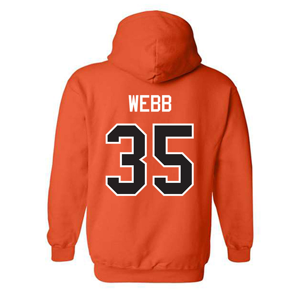 Oklahoma State - NCAA Football : Ayden Webb - Classic Shersey Hooded Sweatshirt-1