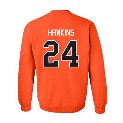 Oklahoma State - NCAA Football : Caleb Hawkins - Classic Shersey Crewneck Sweatshirt-1