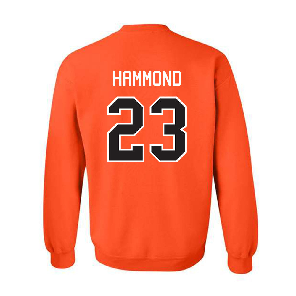 Oklahoma State - NCAA Football : Oscar Hammond - Classic Shersey Crewneck Sweatshirt-1