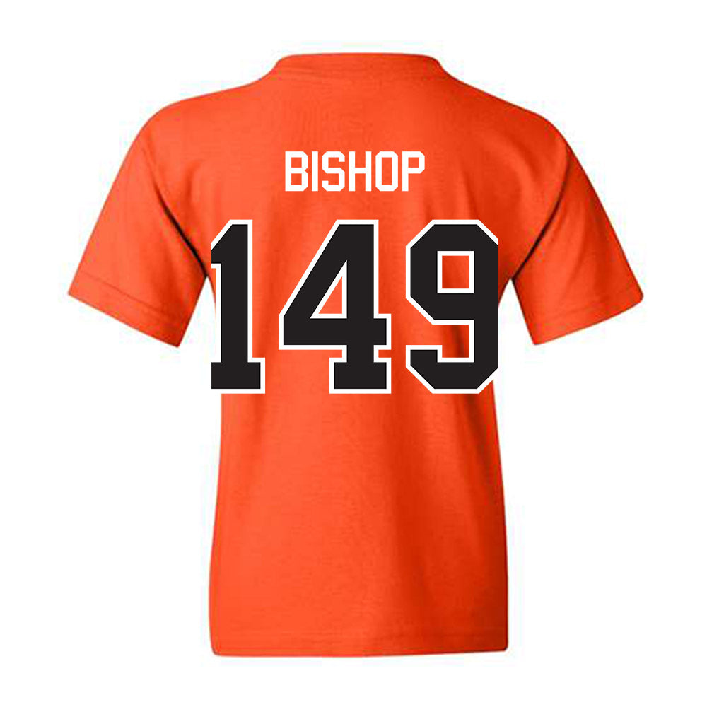 Oklahoma State - NCAA Wrestling : Max Bishop - Classic Shersey Youth T-Shirt-1