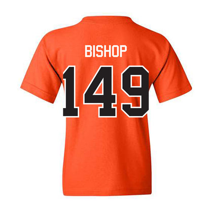 Oklahoma State - NCAA Wrestling : Max Bishop - Classic Shersey Youth T-Shirt-1