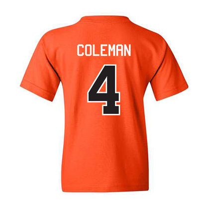 Oklahoma State - NCAA Men's Basketball : Christian Coleman - Classic Shersey Youth T-Shirt-1