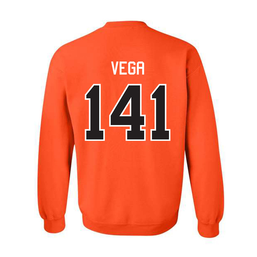Oklahoma State - NCAA Wrestling : Sergio Vega - Classic Shersey Crewneck Sweatshirt-1
