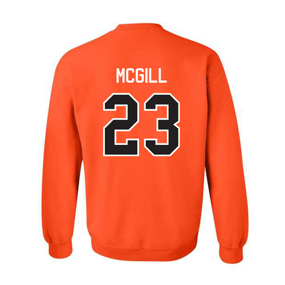 Oklahoma State - NCAA Women's Basketball : Liv McGill - Classic Shersey Crewneck Sweatshirt-1