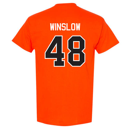 Oklahoma State - NCAA Baseball : Drew Winslow - Classic Shersey T-Shirt-1