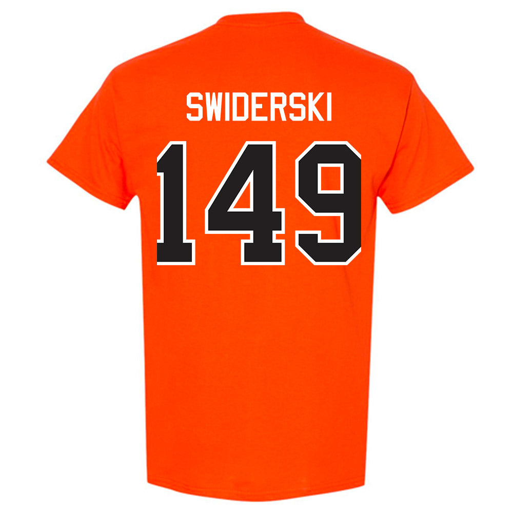 Oklahoma State - NCAA Wrestling : Casey Swiderski - Classic Shersey T-Shirt-1