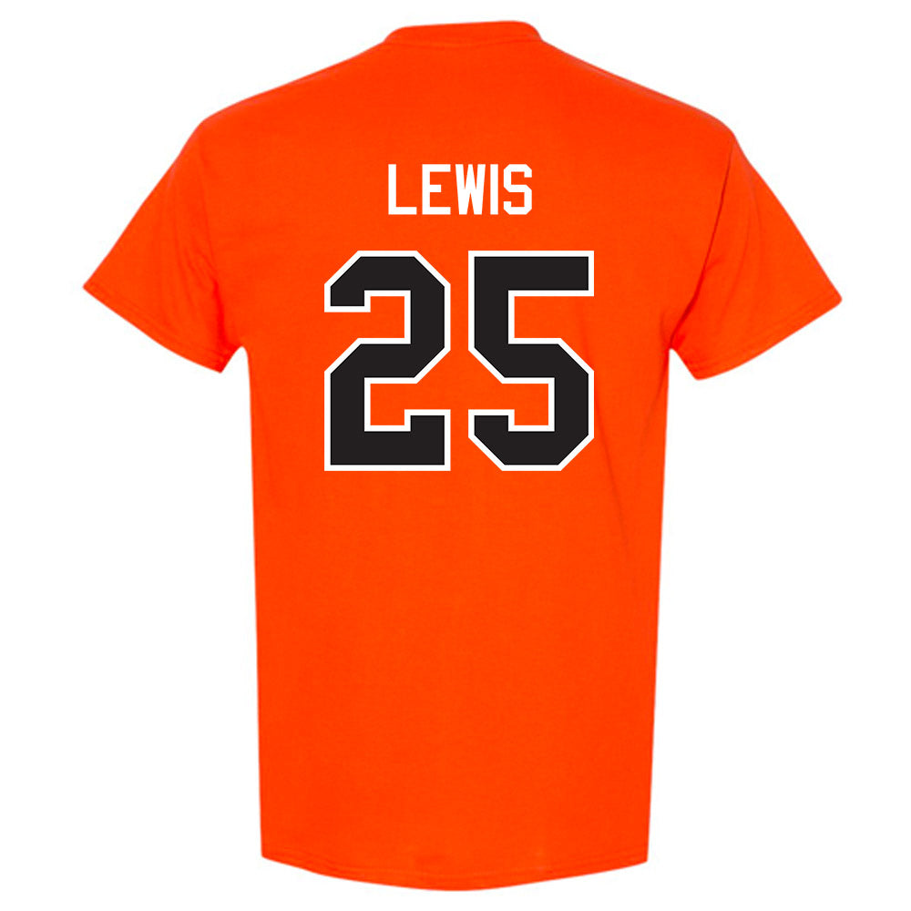 Oklahoma State - NCAA Football : Kollin Lewis - Classic Shersey T-Shirt-1