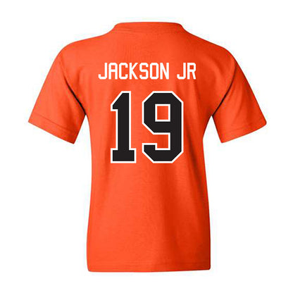 Oklahoma State - NCAA Football : DJ Jackson Jr - Classic Shersey Youth T-Shirt-1
