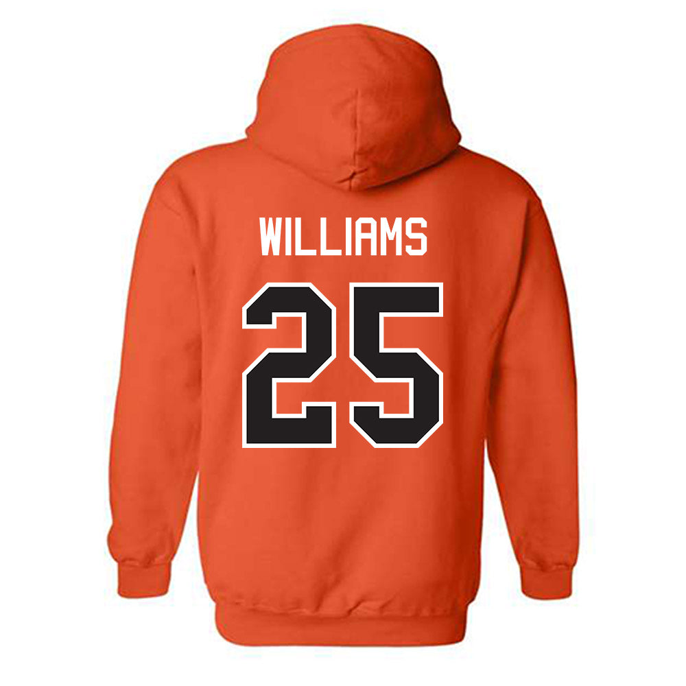 Oklahoma State - NCAA Football : Markeith Williams - Classic Shersey Hooded Sweatshirt-1