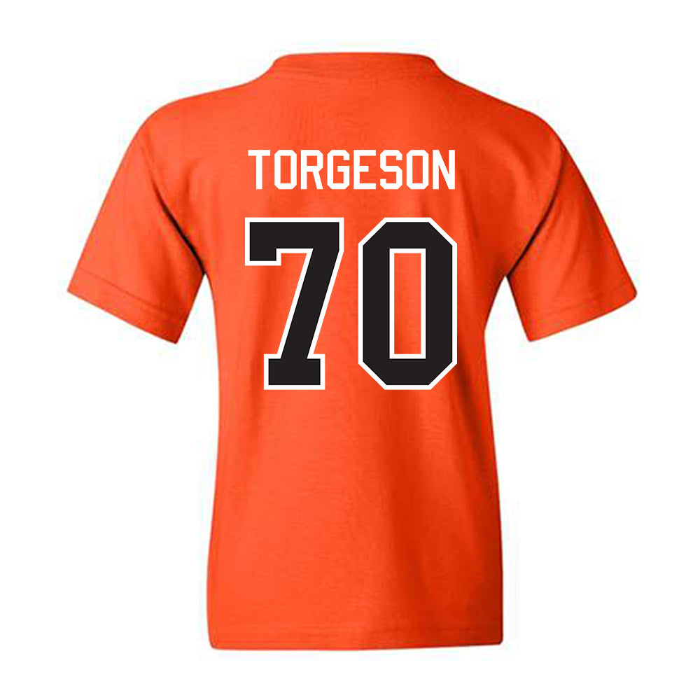 Oklahoma State - NCAA Football : Shaun Torgeson - Classic Shersey Youth T-Shirt-1