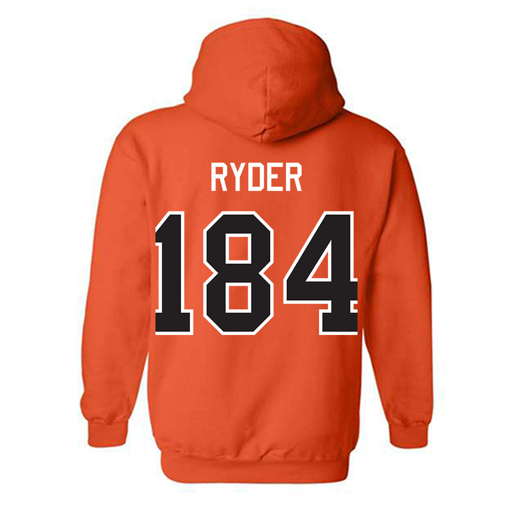 Oklahoma State - NCAA Wrestling : Zack Ryder - Classic Shersey Hooded Sweatshirt-1