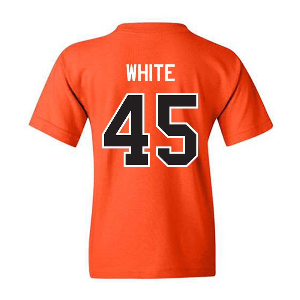 Oklahoma State - NCAA Football : Enai White - Classic Shersey Youth T-Shirt-1