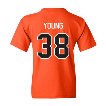 Oklahoma State - NCAA Football : Carlveon Young - Classic Shersey Youth T-Shirt-1