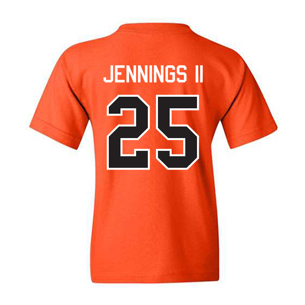 Oklahoma State - NCAA Men's Basketball : Robert Jennings II - Classic Shersey Youth T-Shirt-1