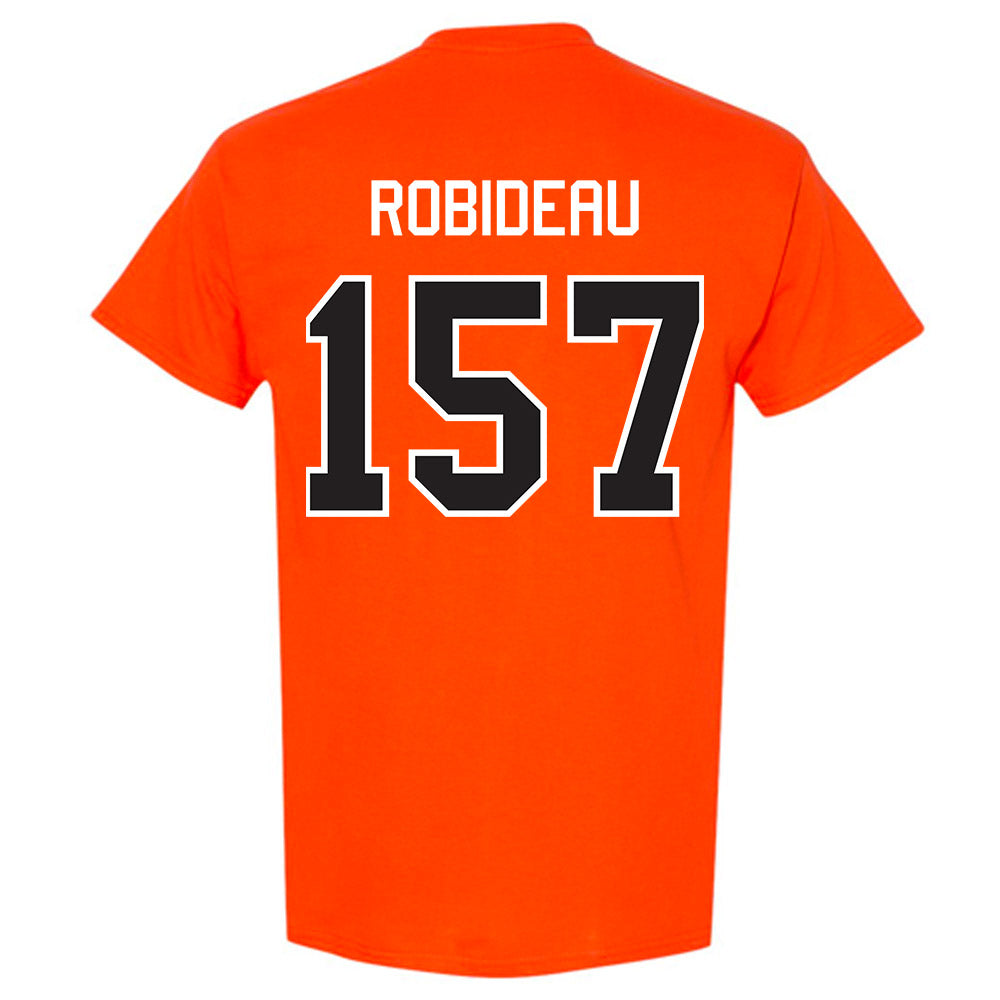 Oklahoma State - NCAA Wrestling : Landon Robideau - Classic Shersey T-Shirt-1