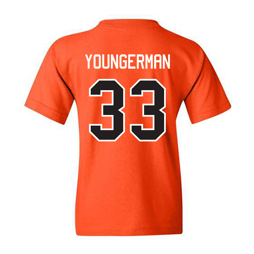 Oklahoma State - NCAA Baseball : Sean Youngerman - Classic Shersey Youth T-Shirt-1