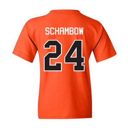 Oklahoma State - NCAA Baseball : Quinn Schambow - Classic Shersey Youth T-Shirt-1