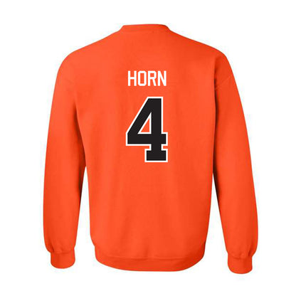 Oklahoma State - NCAA Football : Maurion Horn - Classic Shersey Crewneck Sweatshirt-1