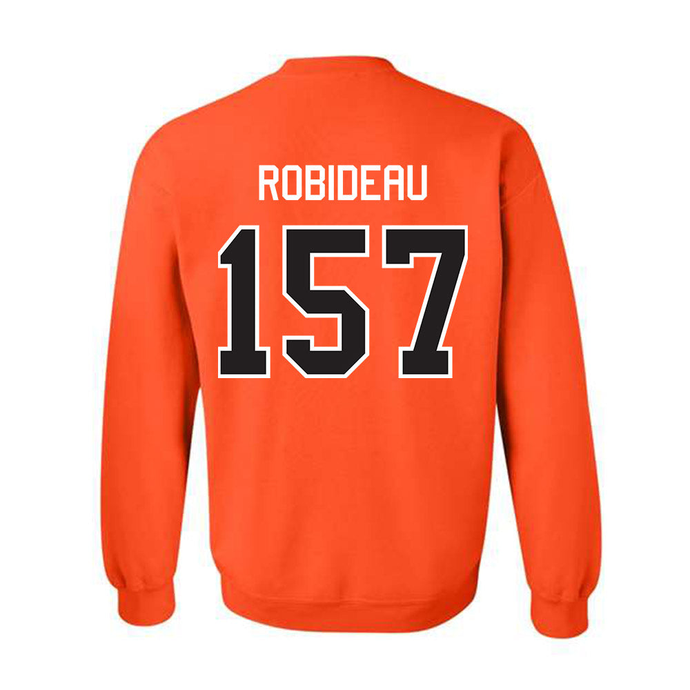 Oklahoma State - NCAA Wrestling : Landon Robideau - Classic Shersey Crewneck Sweatshirt-1