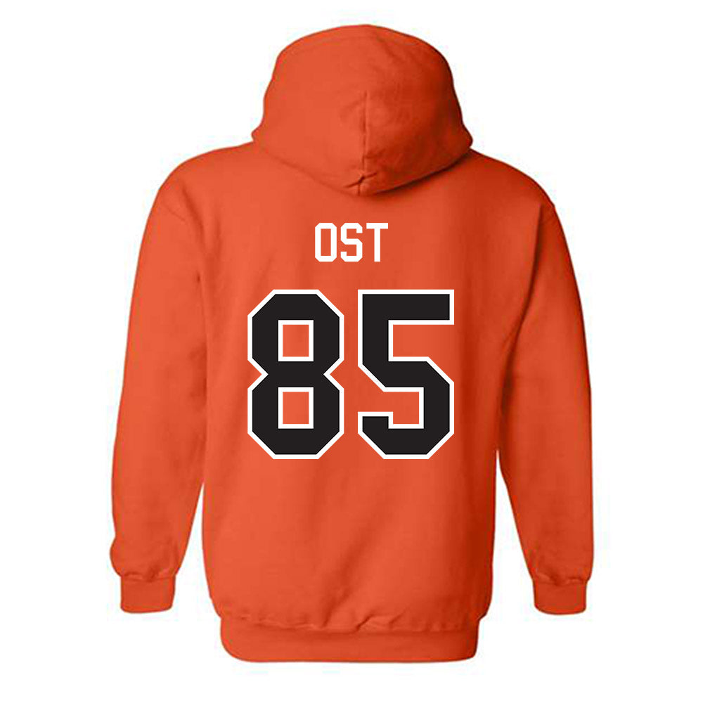 Oklahoma State - NCAA Football : Nate Ost - Classic Shersey Hooded Sweatshirt-1
