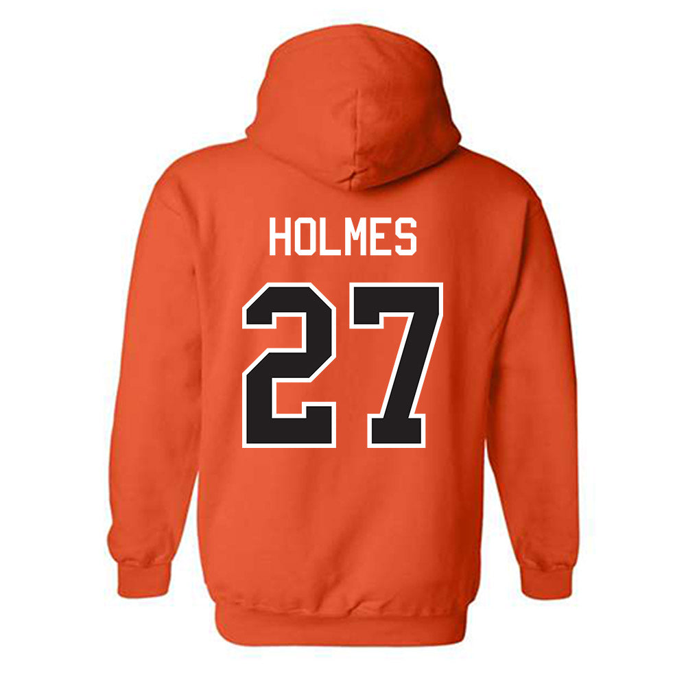 Oklahoma State - NCAA Football : Vincent Holmes - Classic Shersey Hooded Sweatshirt-1