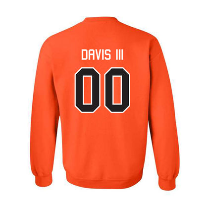 Oklahoma State - NCAA Football : Marrel Davis III - Classic Shersey Crewneck Sweatshirt-1