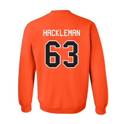 Oklahoma State - NCAA Football : Caleb Hackleman - Classic Shersey Crewneck Sweatshirt-1