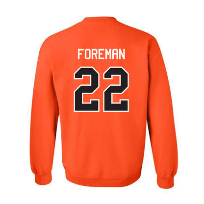 Oklahoma State - NCAA Football : Kobi Foreman - Classic Shersey Crewneck Sweatshirt-1