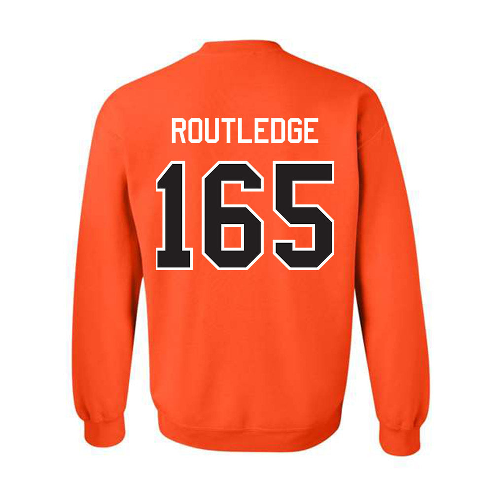 Oklahoma State - NCAA Wrestling : Kody Routledge - Classic Shersey Crewneck Sweatshirt-1