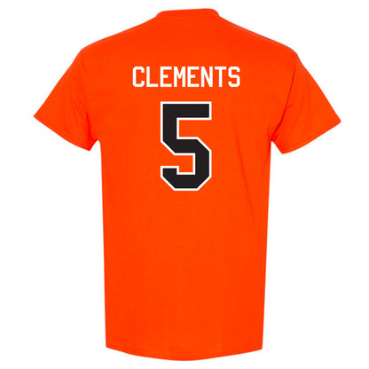 Oklahoma State - NCAA Football : Saadiq Clements - Classic Shersey T-Shirt-1
