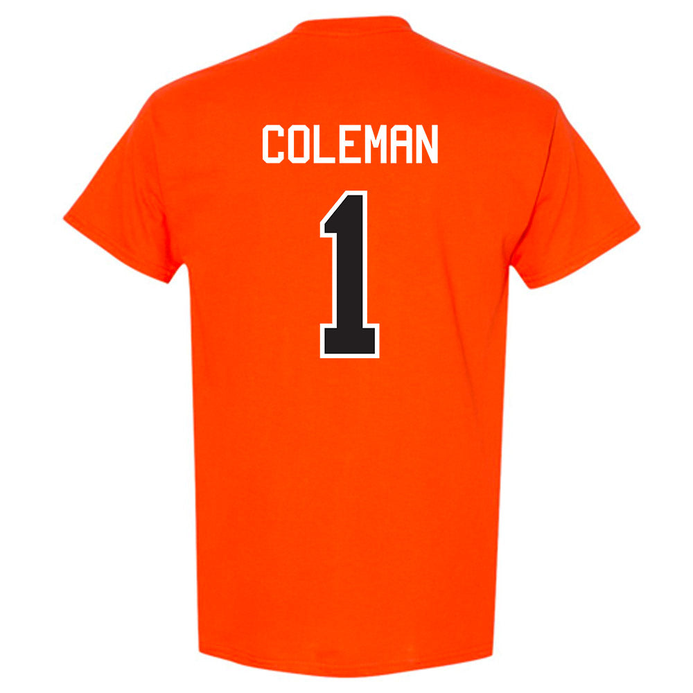 Oklahoma State - NCAA Football : Miles Coleman - Classic Shersey T-Shirt-1