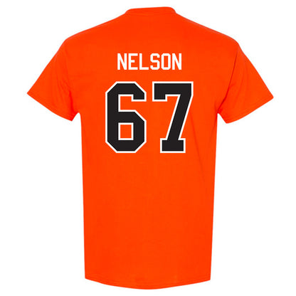 Oklahoma State - NCAA Football : Braydon Nelson - Classic Shersey T-Shirt-1