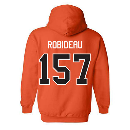 Oklahoma State - NCAA Wrestling : Landon Robideau - Classic Shersey Hooded Sweatshirt-1