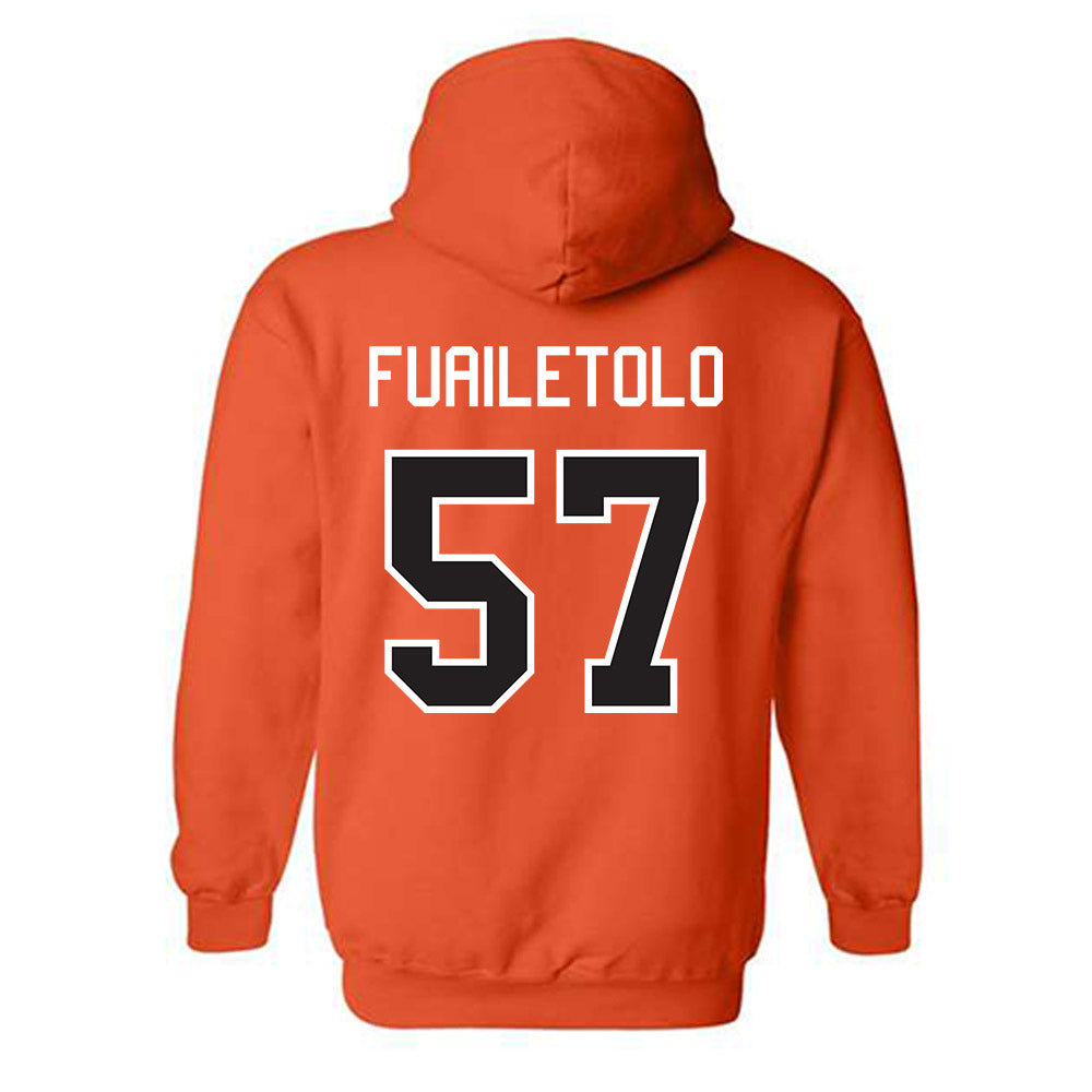 Oklahoma State - NCAA Football : Simona Fuailetolo - Classic Shersey Hooded Sweatshirt-1