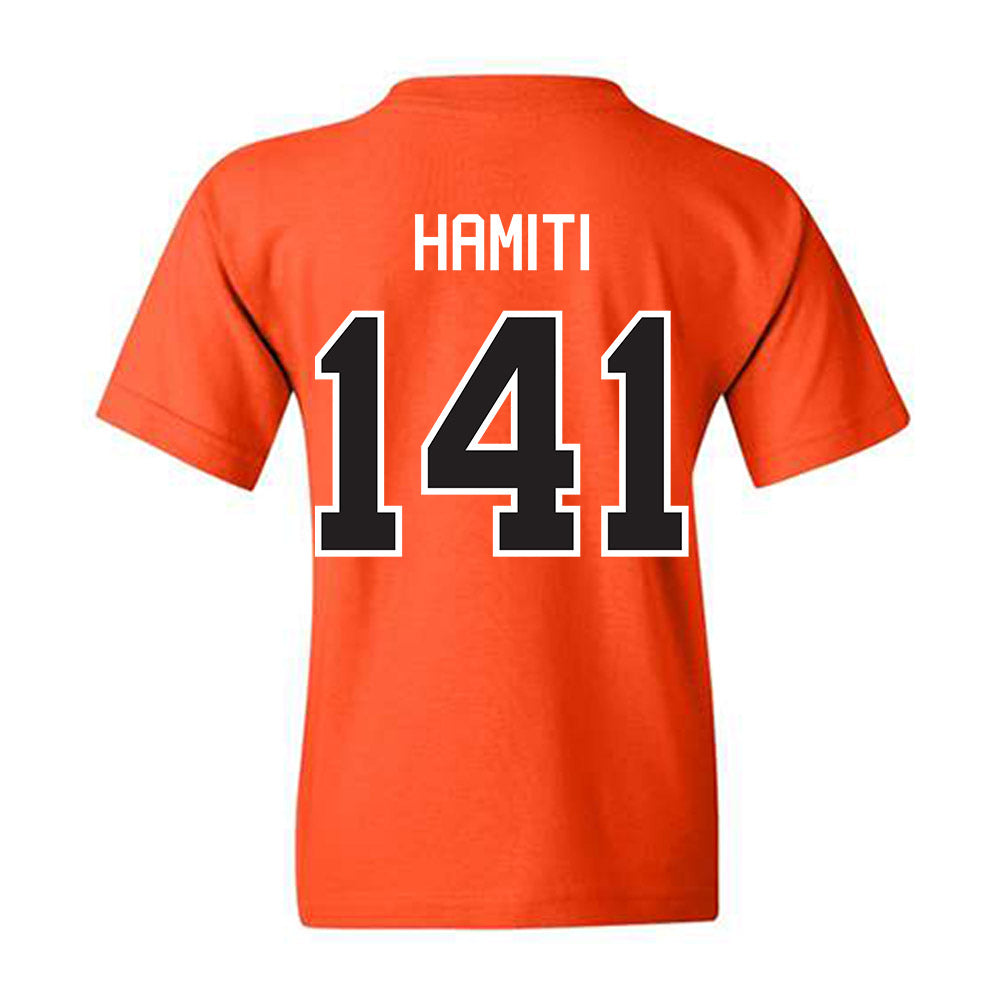 Oklahoma State - NCAA Wrestling : Jake Hamiti - Classic Shersey Youth T-Shirt-1