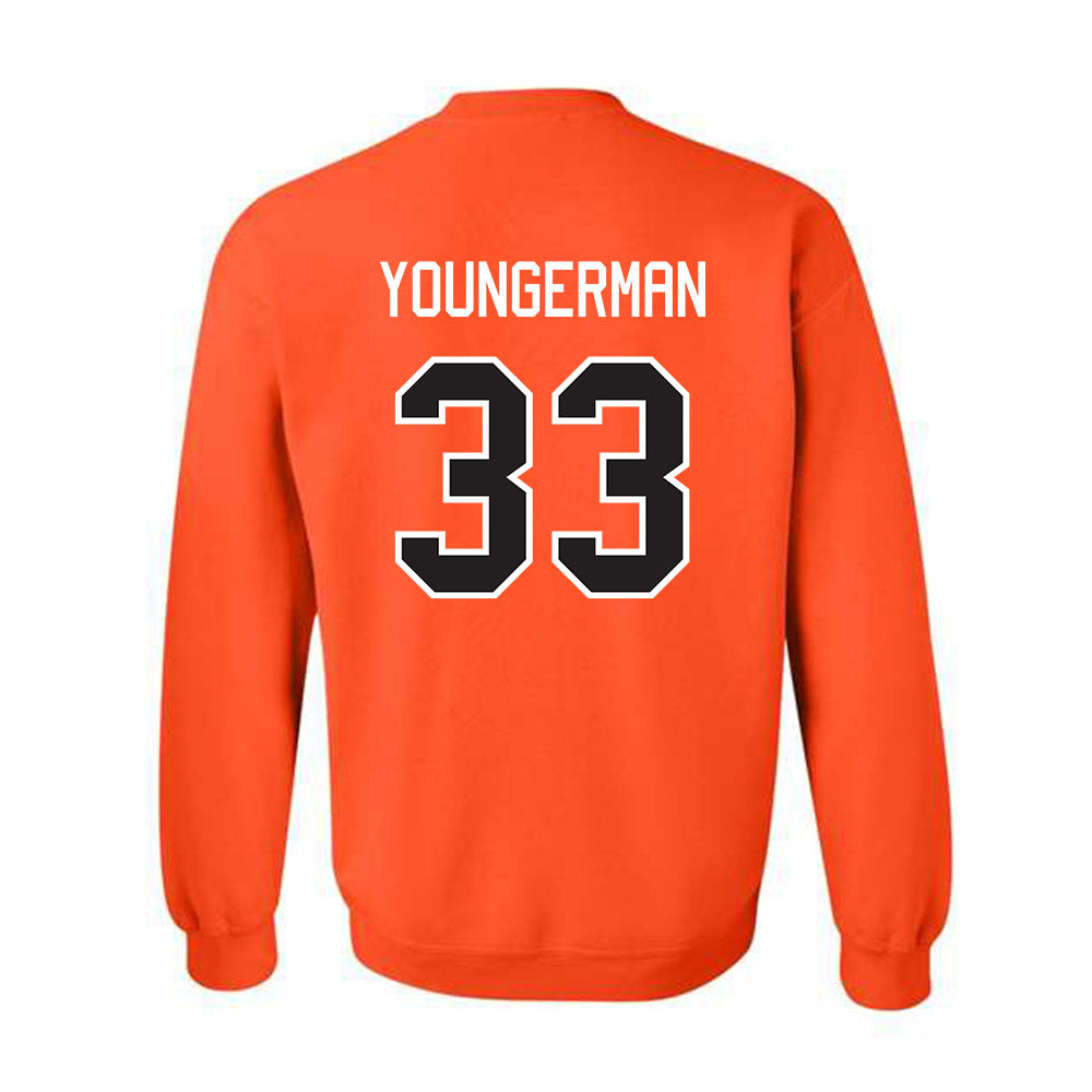 Oklahoma State - NCAA Baseball : Sean Youngerman - Classic Shersey Crewneck Sweatshirt-1