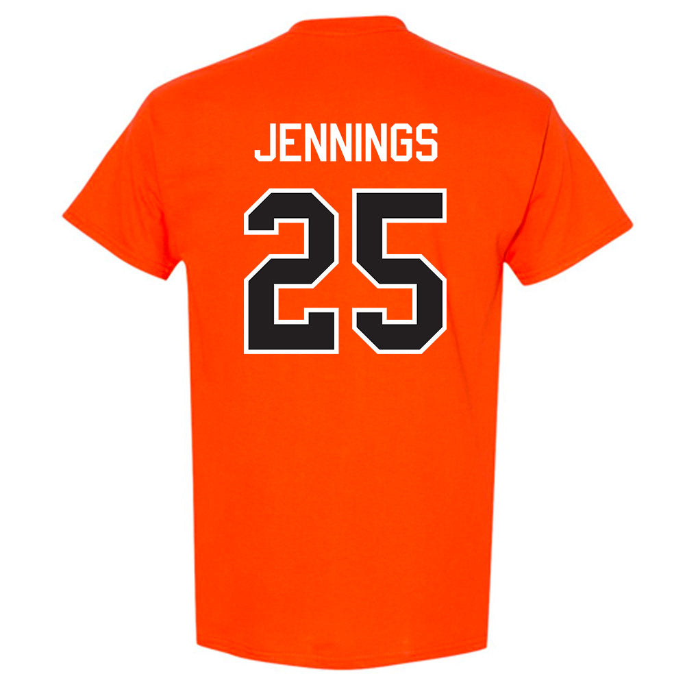 Oklahoma State - NCAA Men's Basketball : Robert Jennings - Classic Shersey T-Shirt-1