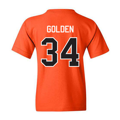 Oklahoma State - NCAA Baseball : Josiah Golden - Classic Shersey Youth T-Shirt-1