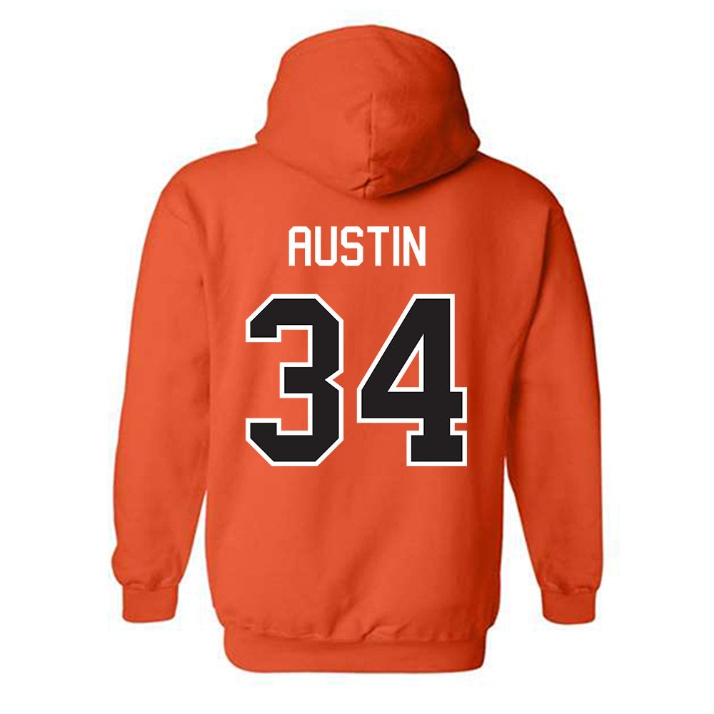 Oklahoma State - NCAA Softball : Jayelle Austin - Classic Shersey Hooded Sweatshirt-1