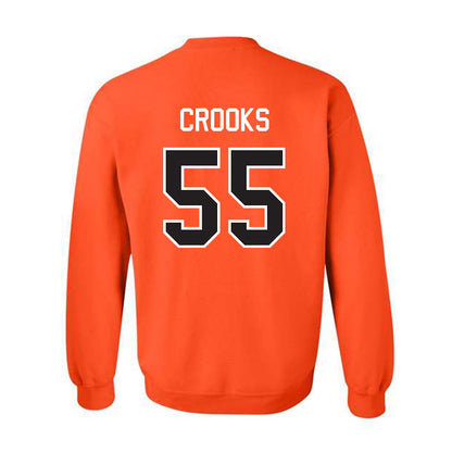 Oklahoma State - NCAA Women's Basketball : Audi Crooks - Classic Shersey Crewneck Sweatshirt-1