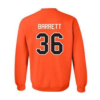 Oklahoma State - NCAA Baseball : Hudson Barrett - Classic Shersey Crewneck Sweatshirt-1