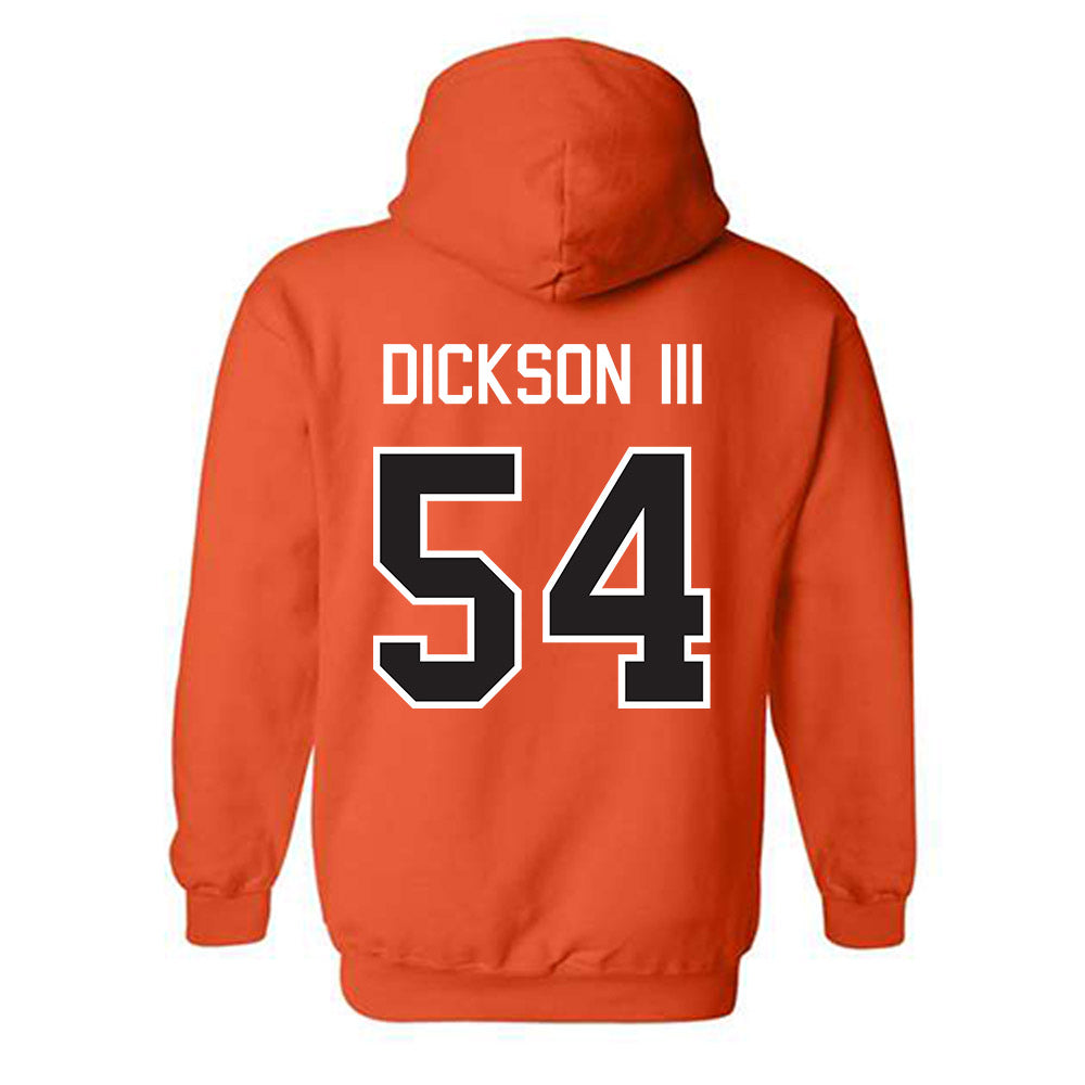 Oklahoma State - NCAA Football : Johnny Dickson III - Classic Shersey Hooded Sweatshirt-1
