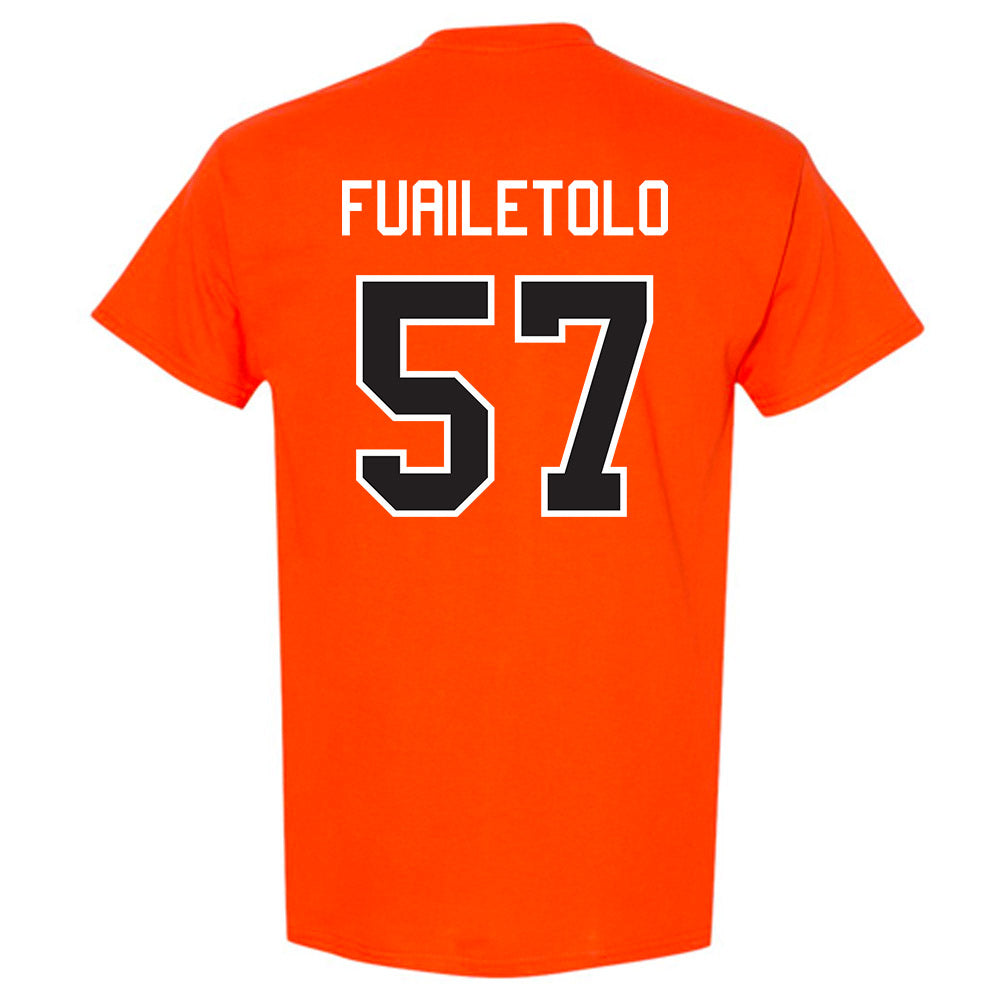 Oklahoma State - NCAA Football : Simona Fuailetolo - Classic Shersey T-Shirt-1