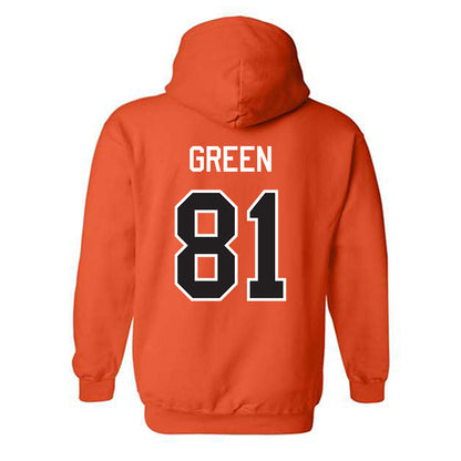 Oklahoma State - NCAA Football : Donovan Green - Classic Shersey Hooded Sweatshirt-1