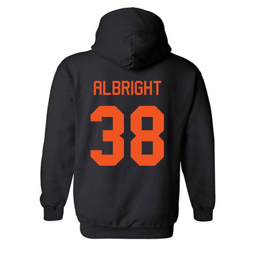 Oklahoma State - NCAA Baseball : Gaige Albright - Classic Shersey Hooded Sweatshirt-1
