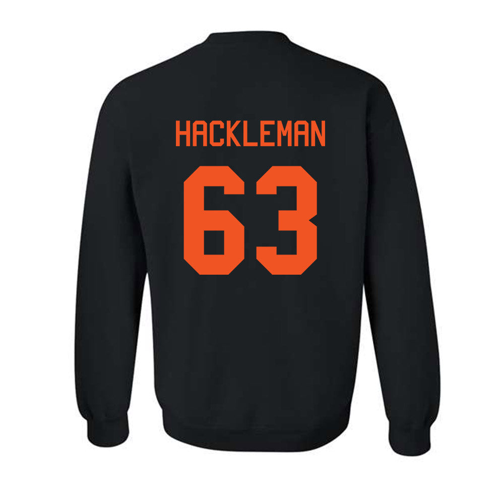 Oklahoma State - NCAA Football : Caleb Hackleman - Classic Shersey Crewneck Sweatshirt-1