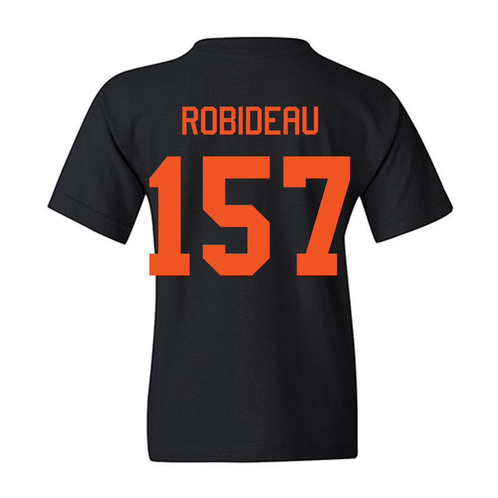 Oklahoma State - NCAA Wrestling : Landon Robideau - Classic Shersey Youth T-Shirt-1