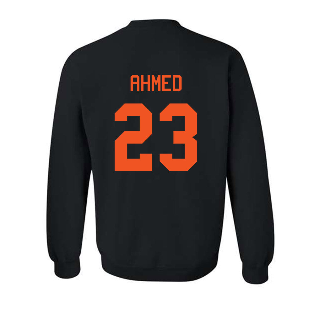 Oklahoma State - NCAA Men's Basketball : Benjamin Ahmed - Classic Shersey Crewneck Sweatshirt-1