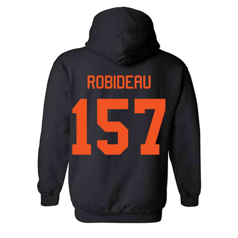 Oklahoma State - NCAA Wrestling : Landon Robideau - Classic Shersey Hooded Sweatshirt-1