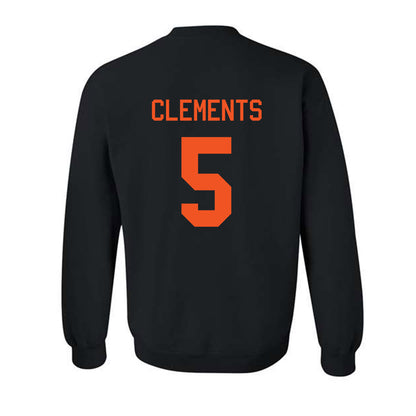 Oklahoma State - NCAA Football : Saadiq Clements - Classic Shersey Crewneck Sweatshirt-1